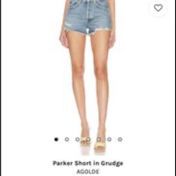 Agolde Size 25 Parker Shorts - Picture 3 of 3